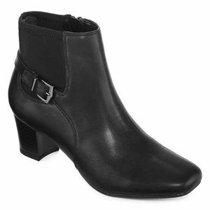 East 5th "Raine" Womens Black Square Toe Bootie